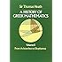 A History of Greek Mathematics, Volume II: From Aristarchus to Diophantus (Dover Books on Mathematics)