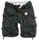 Surplus Raw Vintage Division Shorts schwarz (deutsche Größen)