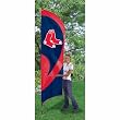 Boston Red Sox MLB Applique & Embroidered Tall Team Flag (102"x30")