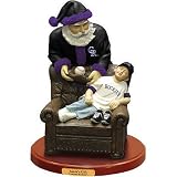 Colorado Rockies MLB Santa's Gift Figurine