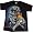 Metal Gear Solid 4: Old Snake Big Snake Face Black T Shirt, Adult Small