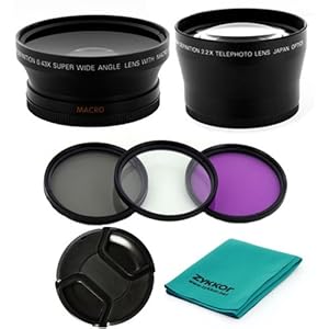 + Cap+ Cloth for Sony CYBERSHOT DSC-H7 