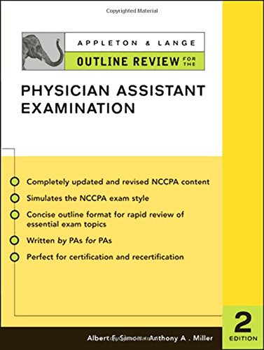 appleton  lange outline review for the physician assistant examination