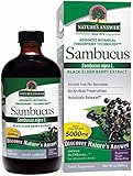Nature's Answer Alcohol-Free Sambucus Black Elder Berry Extract, 8-Fluid Ounces