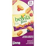 Belvita Breakfast Bites Mixed Berry Box, 1.76 Ounce Packs, 15 Count