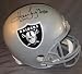 Howie Long Autographed/Hand Signed Oakland Raiders Full Size Deluxe Replica Helmet with HOF 00 Inscr