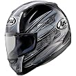Arai Trident Profile Road Race Motorcycle Helmet - Silver