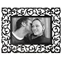 Black Scroll-Metal Picture Frame 4x6"