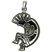 Kokopelli - Sterling Silver Pendant Necklace