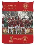 ZAP Manchester United Champions of Europe Double Duvet Set