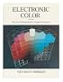 Electronic Color: The Art of Colored Applied to Graphic Computing