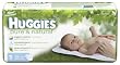 Huggies Pure & Natural Diapers, Size 1, 33-Count (Pack of 4)