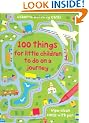 100 Things for Little Children to do on a Journey (Usborne Activity Cards)