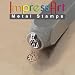 ImpressArt, Metal Jewelry Design Stamp, Lady Bug, 6mm