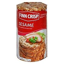 Finn Crisp Sesame Rounds, 8.8-Ounce Units  (Pack of 12)