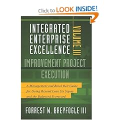 Integrated Enterprise Excellence, Vol. III Improvement Project Execution: A Management and Black Belt Guide for Going Beyond Lean Six Sigma and the Balanced Scorecard