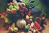 Fresh Fruit by Brenda K. Bredvik. Size 30.00 inches width by 24.00 inches height. High Quality Art Poster Print