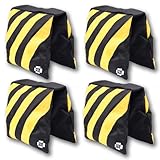 PBL SADDLEBAG SANDBAGS 4 NEW SAND BAGS HEAVYDUTY SADDLE BAG HOLDS 20LBS WEIGHT BAGS FOR PHOTO VIDEO STUDIO STAND by PBL