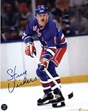 Steve Vickers New York Rangers Autographed 8x10 Photograph