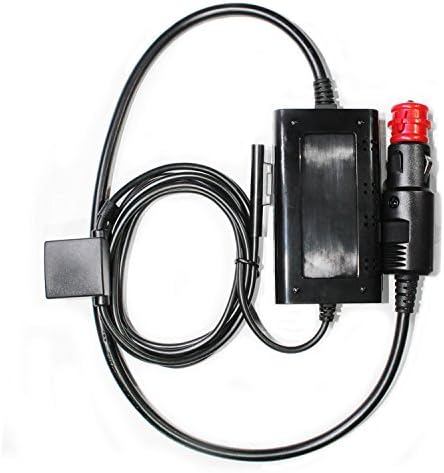 XIEMIN Portable Power Adapter with USB Port Car Charger for Microsoft Surface Pro 3 12 Inch Tablet (pro 3 car chager-HT)
