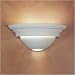 A19 111 Mayan Gold Islands of Light Contemporary / Modern Great Ibiza Two Light Wall Sconce from the Islands of Light Collection