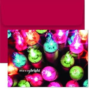 Bright Lights Christmas Cards -