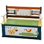 Levels of Discovery Jungle Jingle Bench Seat with Storage, Multi-color