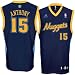 Carmelo Anthony Denver Nuggets Navy Youth Replica Adidas NBA Jersey