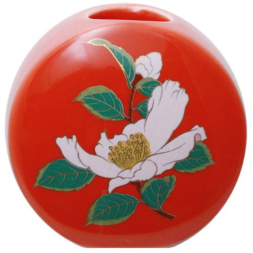 おしゃれなキッチン雑貨 有田焼 山茶花 マグネット一輪差 ama-717980 