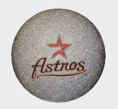 Official MLB Houston Astros Licensed Billiard Pool Table Cue Ball