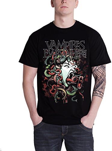 Vampires Everywhere Medusa Official Mens New Black T Shirt All Sizes