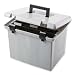 Pendaflex 41747 Portfile Portable File Box, Granite, 1 Each(41747)
