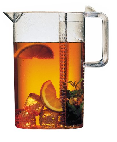 Bodum Ceylon 51-Ounce Iced Tea Maker with Removable Infuser and Bonus Tea Sample