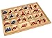Kid Advance Montessori Cursive Moveable Alphabets with Box