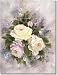Lavender Rose II by Carolyn Cook - Ceramic Tile Mural 17 x 12.75 Kitchen Shower Backsplash