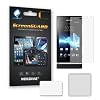 6 x Clear LCD Screen Protectors for Sony Xperia P (LT22i / Nyphon) - Anti-Scratch Guards Display Savers