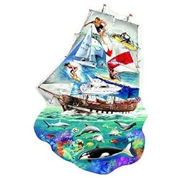 Marine Dreams Shaped Jigsaw Puzzle 1000pc