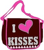 BAG58 Hershey Kisses Candy Rhinestones Messenger Bag
