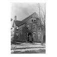 View of Susan B. Anthony's home at 17 Madison St., Rochester, NY, Historic Print