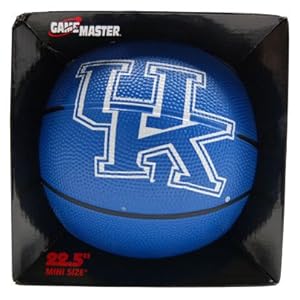 Kentucky Wildcats 7.25 inch Mini Size Rubber Basketball Navy