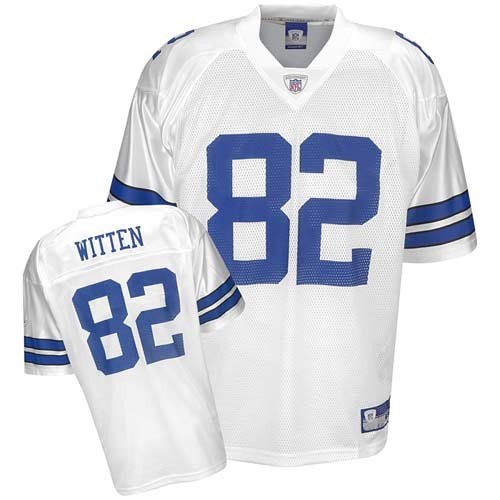 Men's Jason Witten #82 Dallas Cowboys Premier EQT Replithentic Jersey (White-Royal)(Size=XXX-LARGE)