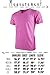 TL Men's Casual Basic Short Sleeve Tri-Blend or Fitted Cotton V-Neck T Shirts