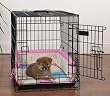 MEDIUM - PINK - Baby Bumper Embroidered Crate Kit