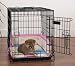 MEDIUM - PINK - Baby Bumper Embroidered Crate Kit