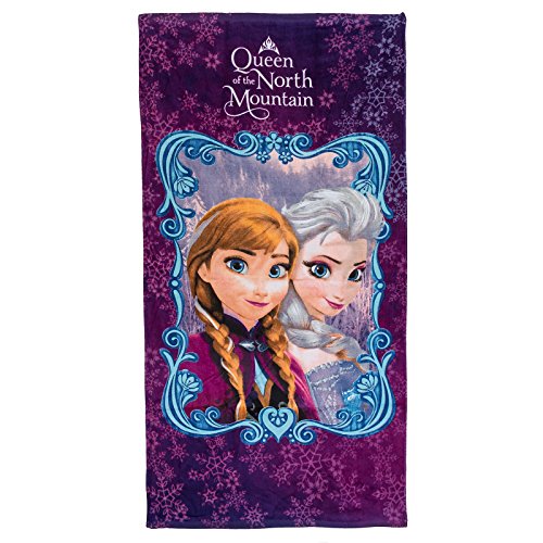 Disney Frozen Anna & Elsa Queen of the North Mountain Towel (30 x 60 Inches)