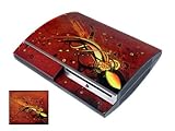 Bundle Monster Vinyl Skins Accessory For Sony Playstation PS3 Game Console  ....