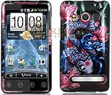 Koi Fish Design Protector Case for HTC EVO 4G Sprint