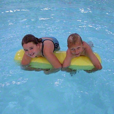 Aqua Superfloat 95 cm, Gelb by Bodypump
