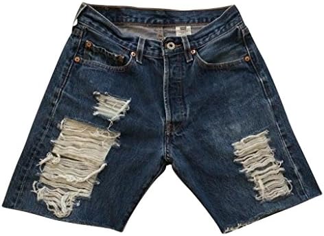 Women's Slouchy Wrangler Stevie Denim Cutoff Short Shredded Holes Mid Rise-XXXL