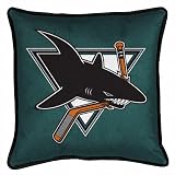 San Jose Sharks 17x17 Sideline Decorative Pillow